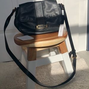 Marc Jacob’s black leather crossbody bag